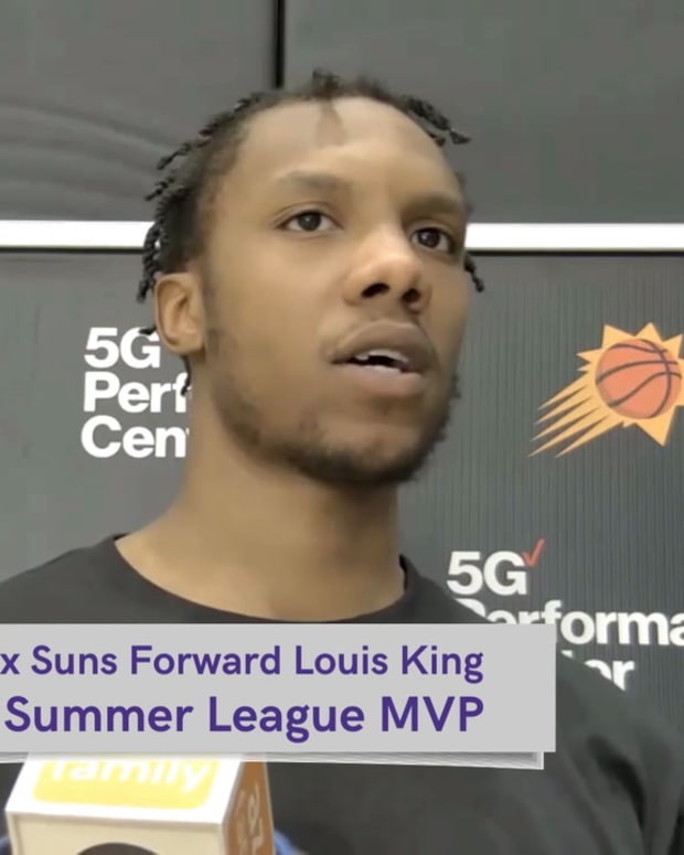 2021 Summer League MVP Louis King